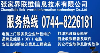 数字化浪潮下的张家界企业IT服务全解析 从网络维护到软件定制